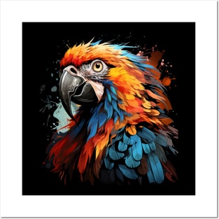 Patriotic Macaw Posters and Art